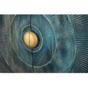 GOLDEN SUNSET komód -177cm - türkiz