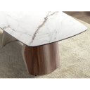 MELANTO prémium dió/kerámia dohányzóasztal - 120cm