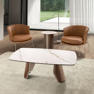 MELANTO prémium dió/kerámia dohányzóasztal - 120cm ANGEL CERDA