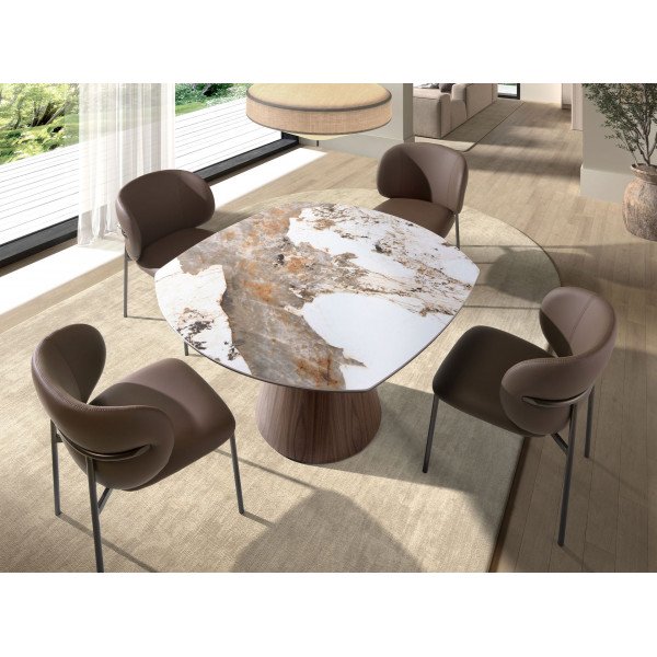 DELARA prémium bővíthető étkezőasztal - 130-190cm