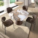 DELARA prémium bővíthető étkezőasztal - 130-190cm