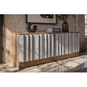 ZALVERO különleges mangófa TV-szekrény - 150cm INVICTA