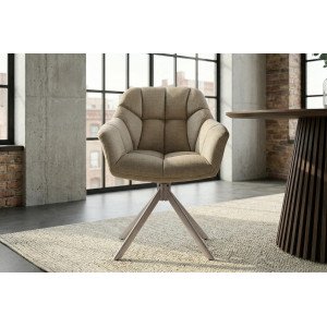 PAPILLON design forgatható szék - beige
