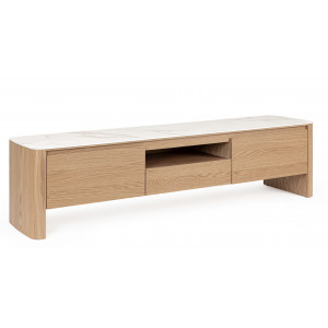 SOLENNE prémium tölgy TV-szekrény - 180cm BIZZOTTO