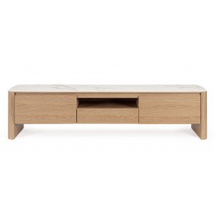 SOLENNE prémium tölgy TV-szekrény - 180cm BIZZOTTO