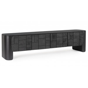 NOCTAVIO prémium mangófa TV-szekrény - 200cm BIZZOTTO