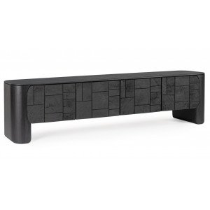 NOCTAVIO prémium mangófa TV-szekrény - 200cm BIZZOTTO