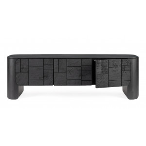 NOCTAVIO prémium mangófa TV-szekrény - 156cm
