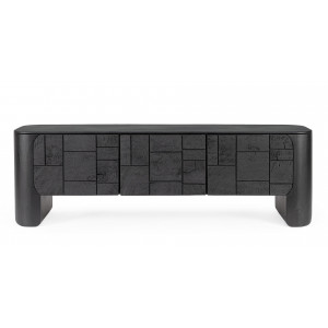 NOCTAVIO prémium mangófa TV-szekrény - 156cm