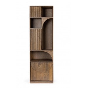 ORISSA-II modern mangófa polc- 180cm BIZZOTTO