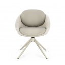 SELEST design szék - beige/barna