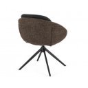 SELEST design szék - beige/barna