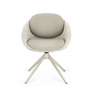 SELEST design szék - beige/barna