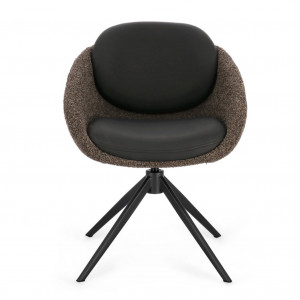 SELEST design szék - beige/barna