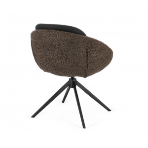 SELEST design szék - beige/barna
