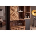 BODEGA modern fenyő bárszekrény - 160cm