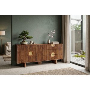 MADISON modern mangófa komód -177cm INVICTA