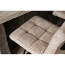 MODENA design bársony bárszék- beige