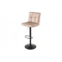 MODENA design bársony bárszék- beige