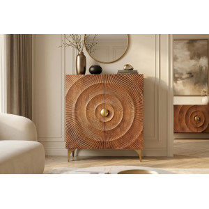 GOLDEN SUNSET exkluzív szekrény - 120cm - barna