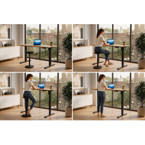 OAK DESK állítható magasságú íróasztal - 140cm