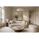 ELEMENTAL design boucle kanapé - 180cm - beige