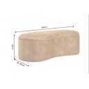 ELEMENTAL design puff/tároló - 120cm - mustár