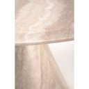 FERRON kerek étkezőasztal 120 cm – travertin
