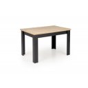 CORTANO bővíthető étkezőasztal 120–160 cm – Artisan tölgy / fekete