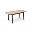 VESTORA bővíthető étkezőasztal 130–170 cm – Artisan tölgy / fekete