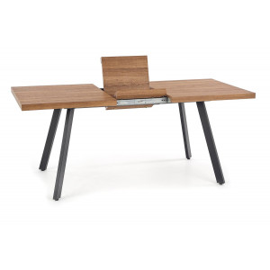 TORVEN bővíthető étkezőasztal 140–180 cm – tölgy / fekete