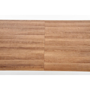 TORVEN bővíthető étkezőasztal 140–180 cm – tölgy / fekete