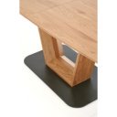 NORVESO bővíthető étkezőasztal 160–220 cm – tölgy / fekete
