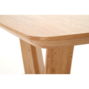 NORVESO bővíthető étkezőasztal 160–220 cm – tölgy / fekete