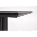 MONTEVO bővíthető étkezőasztal 160–250 cm – fekete tölgy / fekete
