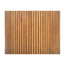 RAVENO kerek étkezőasztal 120 cm – fehér márvány / dió