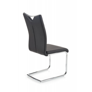 CALDER modern étkezőszék - fekete