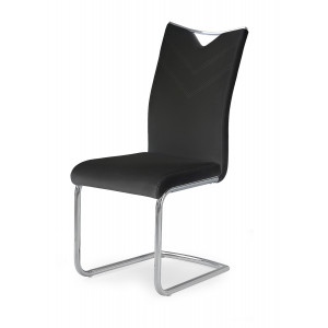 CALDER modern étkezőszék - fekete