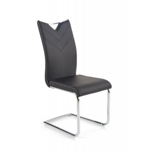 CALDER modern étkezőszék - fekete