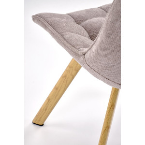 LORVEN WOOD modern étkezőszék - szürke