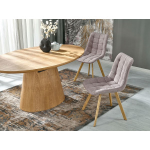 LORVEN WOOD modern étkezőszék - szürke