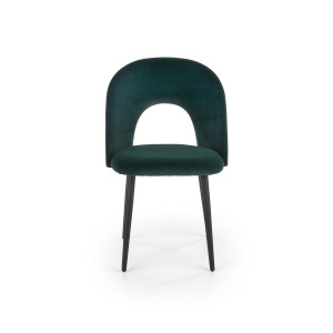 CORTINA modern étkezőszék - sötétzöld
