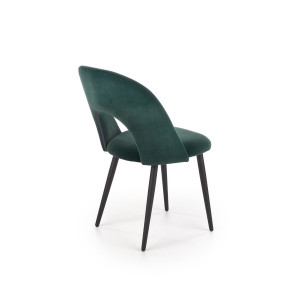 CORTINA modern étkezőszék - sötétzöld