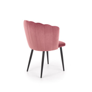 CAMELLIA modern karfás étkezőszék - rózsaszín