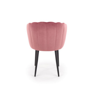 CAMELLIA modern karfás étkezőszék - rózsaszín