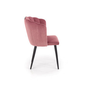 CAMELLIA modern karfás étkezőszék - rózsaszín