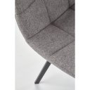 AZALEA modern karfás étkezőszék - szürke