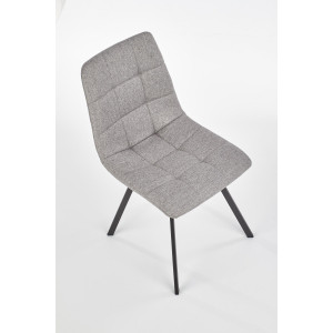 AZALEA modern karfás étkezőszék - szürke
