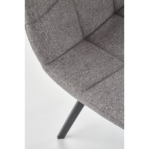 AZALEA modern karfás étkezőszék - szürke