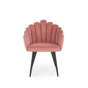 DAHLIA modern karfás étkezőszék - rózsaszín